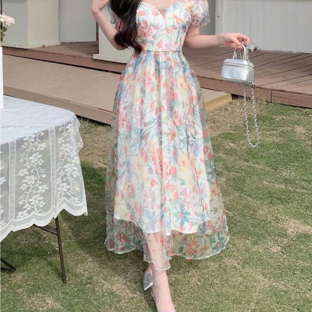 Floral Multicolor Dress